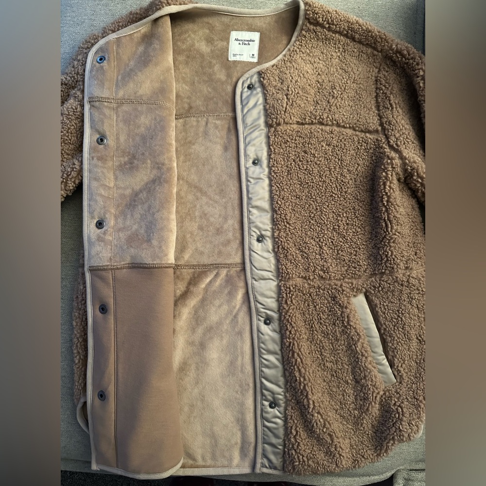 Abercrombie And Fitch Sherpa Liner Jacket - image 3